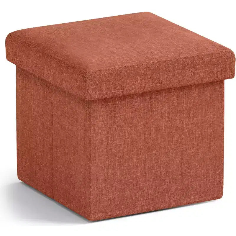 Ottoman de rangement carré pliable Ornavo Home - 12 po
