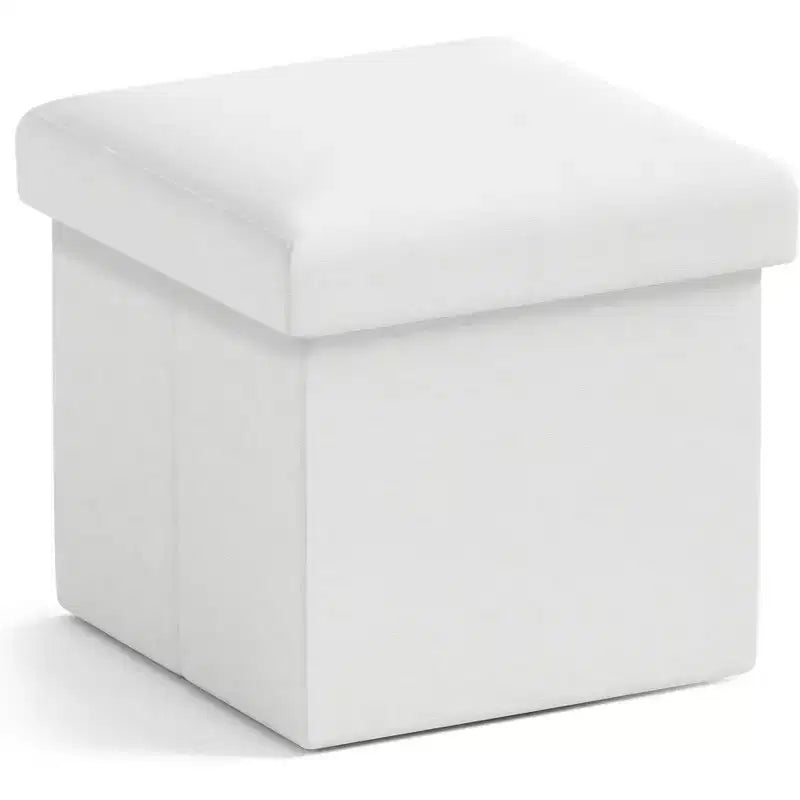 Ottoman de rangement carré pliable Ornavo Home - 12 po