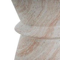 Christopher Knight Home Sveta Table d'appoint extérieure moderne en sablier en béton léger