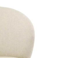 Tabouret de bar contemporain Christopher Knight Home Valeska rembourré avec pieds en métal doré (lot de 2)