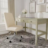 Chaise de bureau rembourrée Maeve Martha Stewart