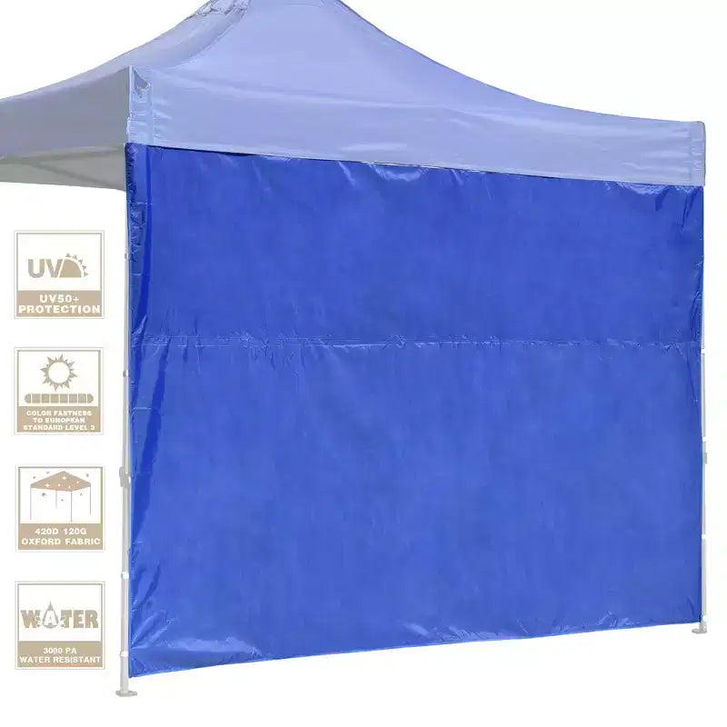 InstaHibit Paroi laterale occultante UV50+ compatible avec auvent pliant 10x10 pi, 1 pièce, jardin