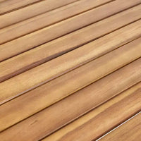 Table à manger carrée d'extérieur en bois d'acacia Reynes Christopher Knight Home