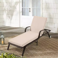 Coussin de chaise longue d'extérieur EROMMY