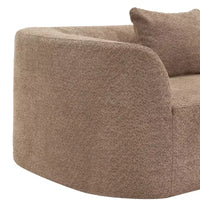 Christopher Knight Home 116 canapé sectionnel courbé moderne avec mousse haute densité et 4 coussins