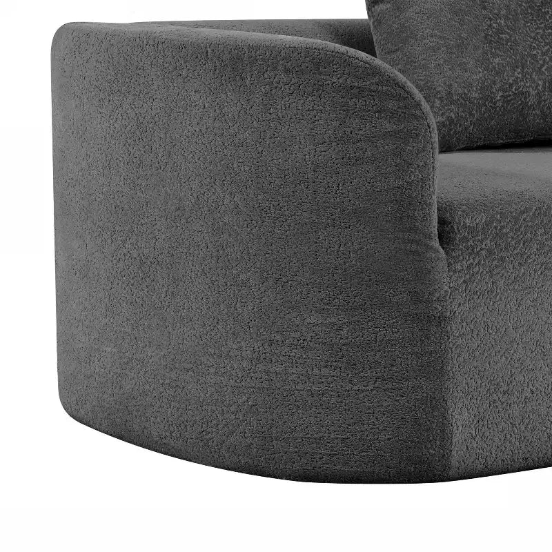 Christopher Knight Home 116 canapé sectionnel courbé moderne avec mousse haute densité et 4 coussins