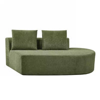 Christopher Knight Home 116 canapé sectionnel courbé moderne avec mousse haute densité et 4 coussins