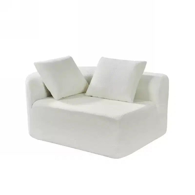 Christopher Knight Home 116 canapé sectionnel courbé moderne avec mousse haute densité et 4 coussins
