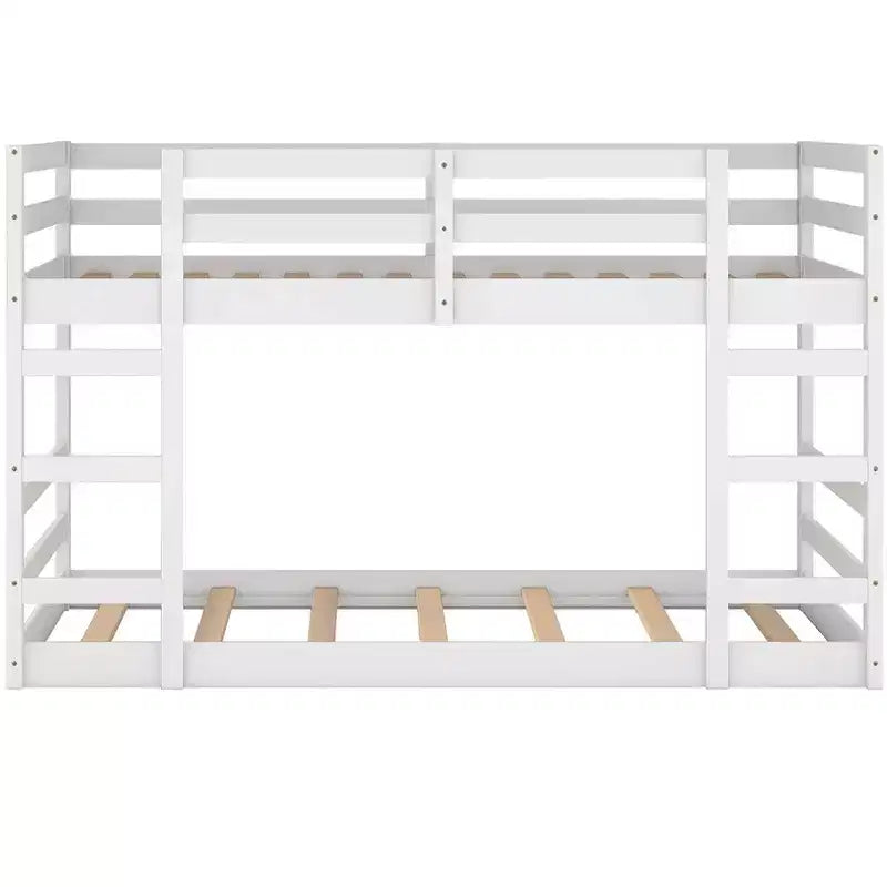 Lit superposé Whisen pleine grandeur sur pleine grandeur avec échelle, construction solide
