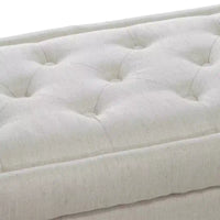 Banc-ottoman de rangement capitonné contemporain GDFStudio Breanna
