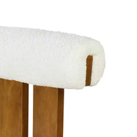 Christopher Knight Home Marvin Tabourets de bar polyvalents rembourrés en bois d'hévéa (lot de 2)