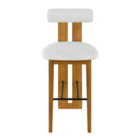 Christopher Knight Home Marvin Tabourets de bar polyvalents rembourrés en bois d'hévéa (lot de 2)