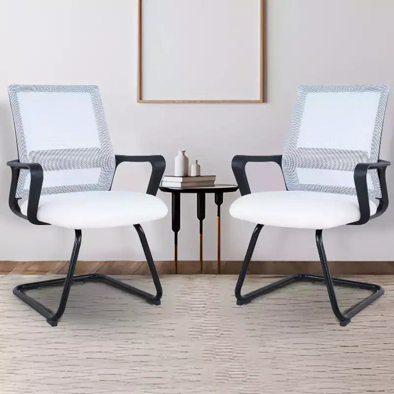 Home Imports Emporium chaise visiteur en maille, assise de réception ergonomique pour bureau ou hall, lot de 2/4/6/8