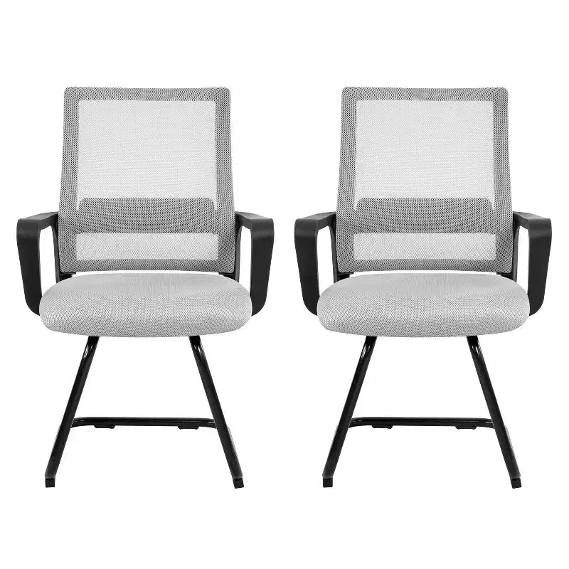 Home Imports Emporium chaise visiteur en maille, assise de réception ergonomique pour bureau ou hall, lot de 2/4/6/8