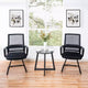 Home Imports Emporium chaise visiteur en maille, assise de réception ergonomique pour bureau ou hall, lot de 2/4/6/8