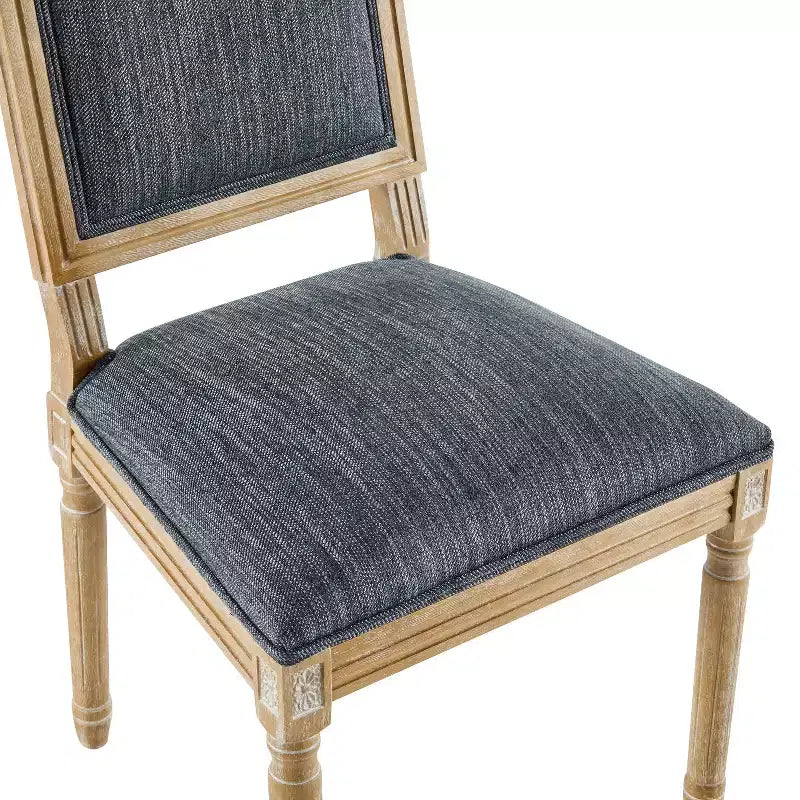 Christopher Knight Home Carina chaise de salle à manger rembourrée en bois d'hévéa style campagne française (lot de 6)