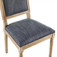 Christopher Knight Home Carina chaise de salle à manger rembourrée en bois d'hévéa style campagne française (lot de 6)