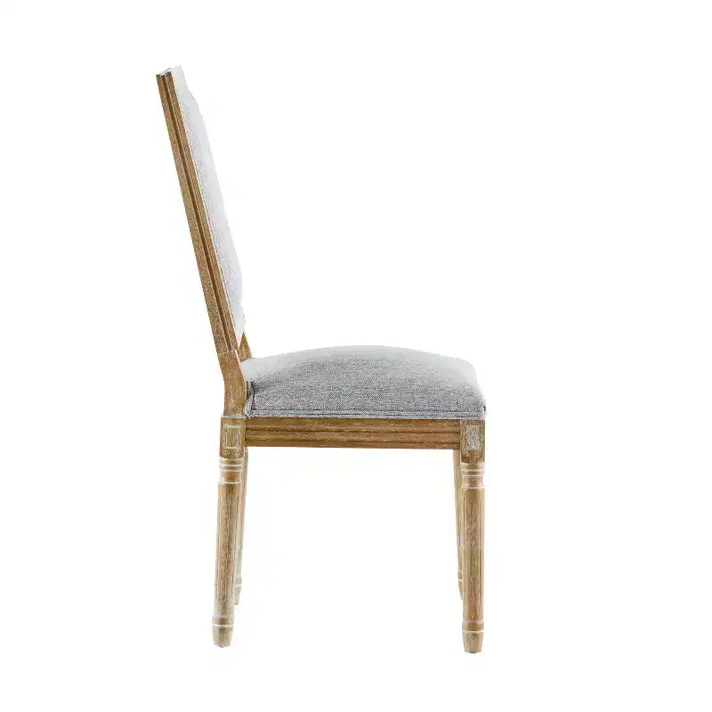 Christopher Knight Home Carina chaise de salle à manger rembourrée en bois d'hévéa style campagne française (lot de 6)