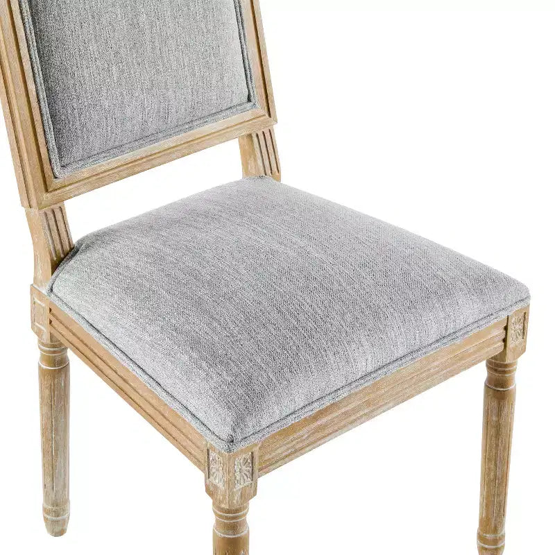 Christopher Knight Home Carina chaise de salle à manger rembourrée en bois d'hévéa style campagne française (lot de 6)