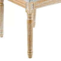 Christopher Knight Home Carina chaise de salle à manger rembourrée en bois d'hévéa style campagne française (lot de 6)
