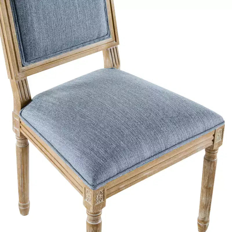 Christopher Knight Home Carina chaise de salle à manger rembourrée en bois d'hévéa style campagne française (lot de 6)