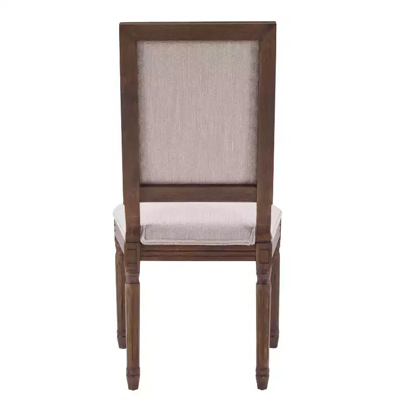 Christopher Knight Home Carina chaise de salle à manger rembourrée en bois d'hévéa style campagne française (lot de 6)