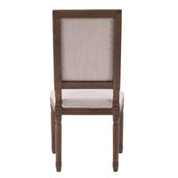 Christopher Knight Home Carina chaise de salle à manger rembourrée en bois d'hévéa style campagne française (lot de 6)