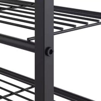 SUGIFT Étagère à Chaussures à 5 Niveaux avec Rangements pour Placard et Entrée