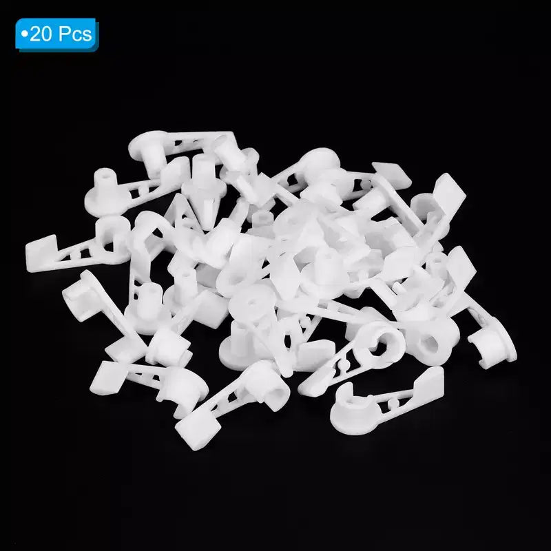 Unique Bargains 360 Degrés Tuteurs d'Entraînement de Tiges de Plantes Clips de Pliage de Plantes Réglables