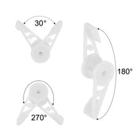 Unique Bargains 360 Degrés Tuteurs d'Entraînement de Tiges de Plantes Clips de Pliage de Plantes Réglables