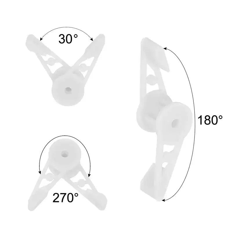 Unique Bargains 360 Degrés Tuteurs d'Entraînement de Tiges de Plantes Clips de Pliage de Plantes Réglables