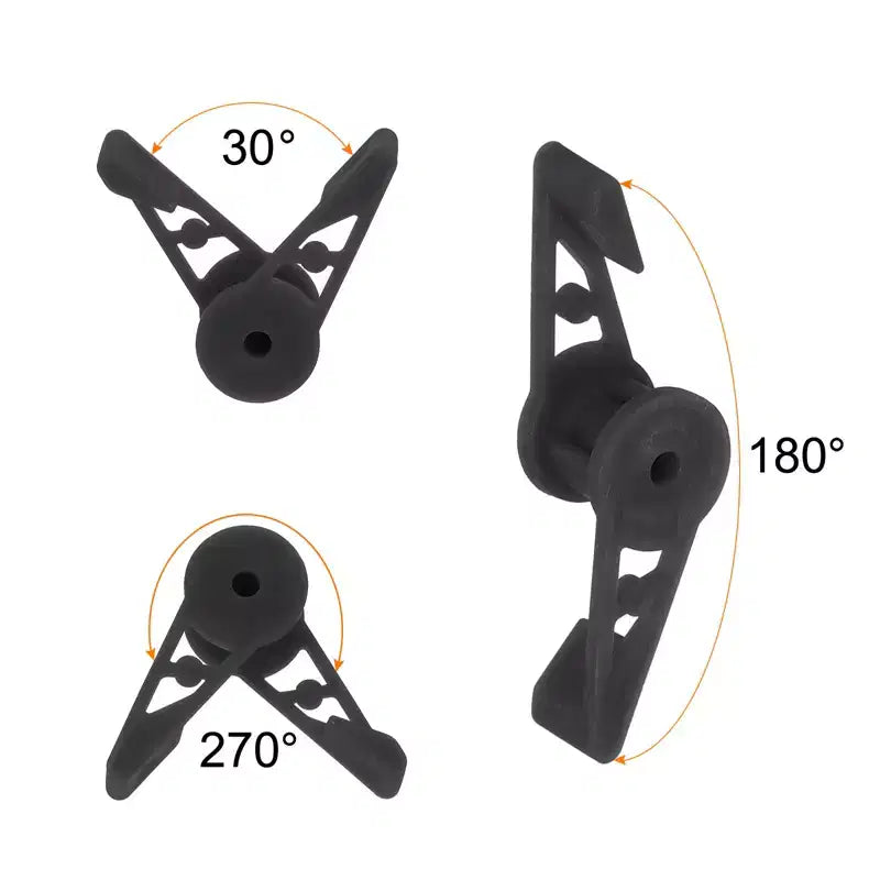 Unique Bargains 360 Degrés Tuteurs d'Entraînement de Tiges de Plantes Clips de Pliage de Plantes Réglables