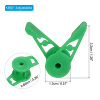 Unique Bargains 360 Degrés Tuteurs d'Entraînement de Tiges de Plantes Clips de Pliage de Plantes Réglables