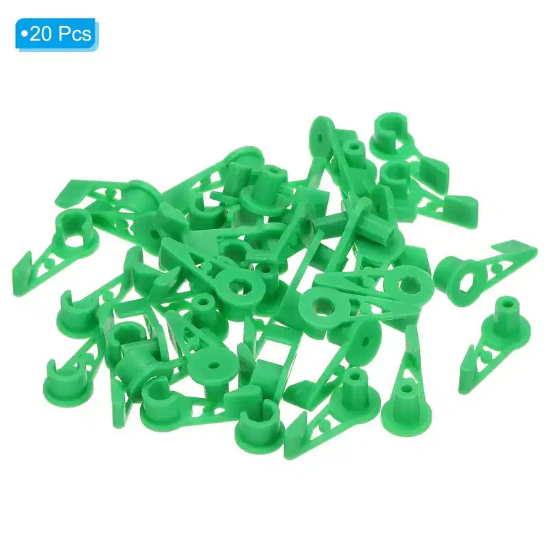 Unique Bargains 360 Degrés Tuteurs d'Entraînement de Tiges de Plantes Clips de Pliage de Plantes Réglables