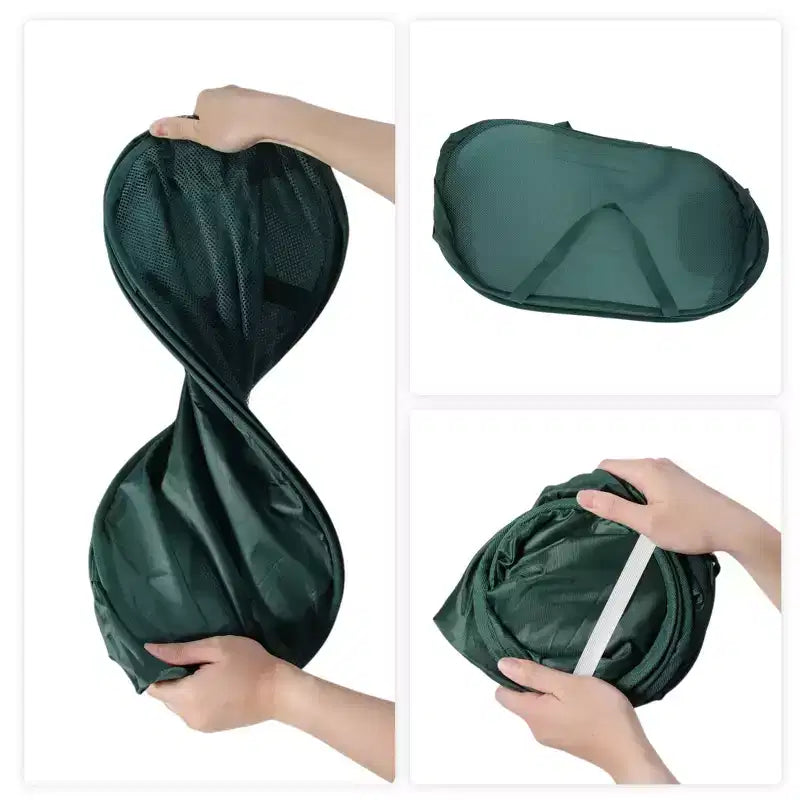 Unique Bargains panier à linge pliable simple couche 22.83x14.17x14.17 1 pc