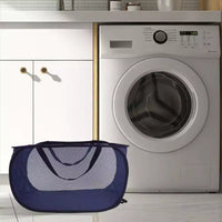 Unique Bargains panier à linge pliable simple couche 22.83x14.17x14.17 1 pc