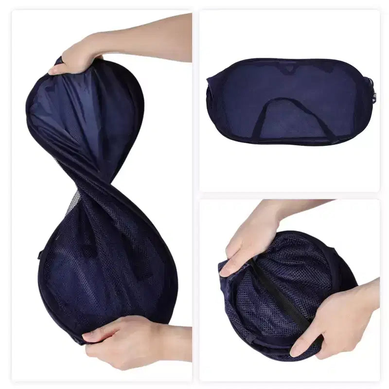 Unique Bargains panier à linge pliable simple couche 22.83x14.17x14.17 1 pc