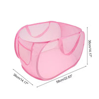 Unique Bargains panier à linge pliable simple couche 22.83x14.17x14.17 1 pc