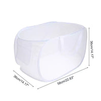 Unique Bargains panier à linge pliable simple couche 22.83x14.17x14.17 1 pc