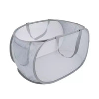 Unique Bargains panier à linge pliable simple couche 22.83x14.17x14.17 1 pc