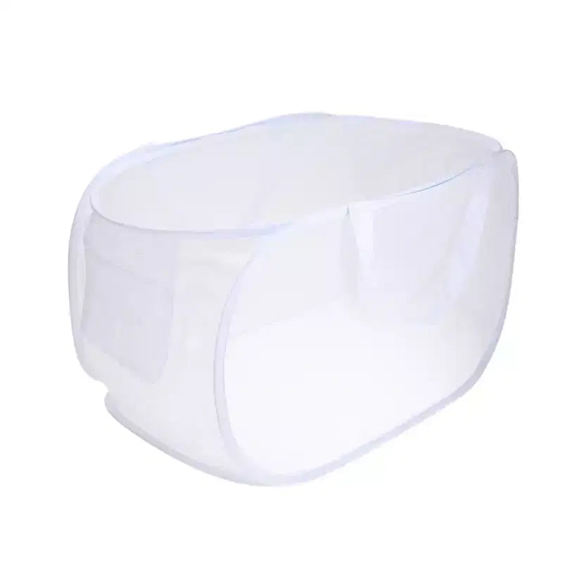 Unique Bargains panier à linge pliable simple couche 22.83x14.17x14.17 1 pc