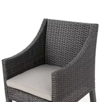 Christopher Knight Home Arrigo – Ensemble de bistrot 3 pièces d'extérieur en bois d'acacia et osier