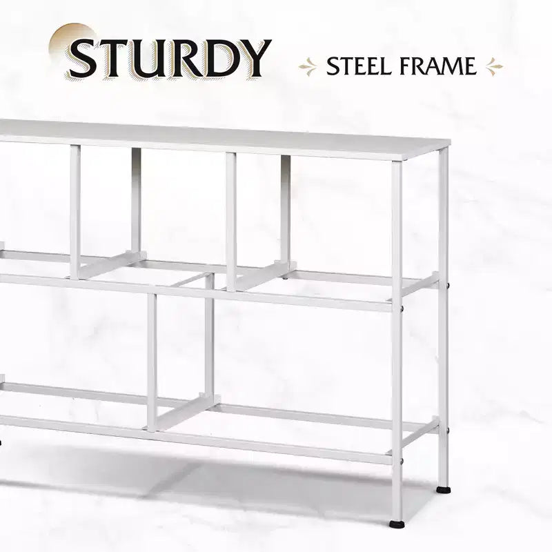Commode 5 tiroirs, unité de rangement longue en tissu pour chambre, placard, salon, couloir et chambre d'enfant