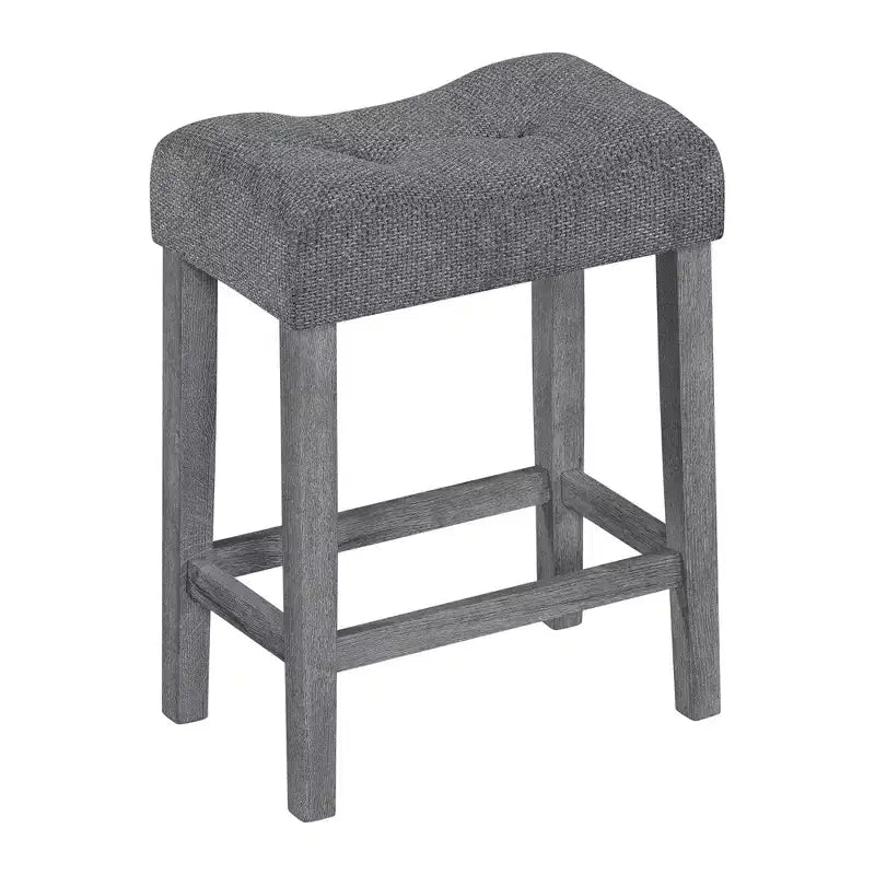 Ensemble de salle à manger hauteur bar 4 pièces style farmhouse avec 3 tabourets, ensemble de salle à manger hauteur comptoir, ensemble table petit-déjeuner, ensemble bistro, rustique et industriel-ModernLuxe