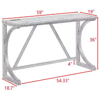 Ensemble de salle à manger hauteur bar 4 pièces style farmhouse avec 3 tabourets, ensemble de salle à manger hauteur comptoir, ensemble table petit-déjeuner, ensemble bistro, rustique et industriel-ModernLuxe