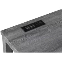 Ensemble de salle à manger hauteur bar 4 pièces style farmhouse avec 3 tabourets, ensemble de salle à manger hauteur comptoir, ensemble table petit-déjeuner, ensemble bistro, rustique et industriel-ModernLuxe
