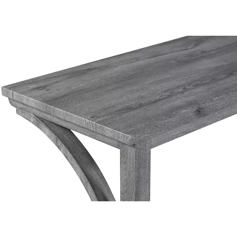 Ensemble de salle à manger hauteur bar 4 pièces style farmhouse avec 3 tabourets, ensemble de salle à manger hauteur comptoir, ensemble table petit-déjeuner, ensemble bistro, rustique et industriel-ModernLuxe