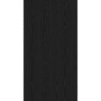 HomeStock Scottsdale chiffonnier 5 tiroirs chiffonnier de rangement contemporain grain de bois noir