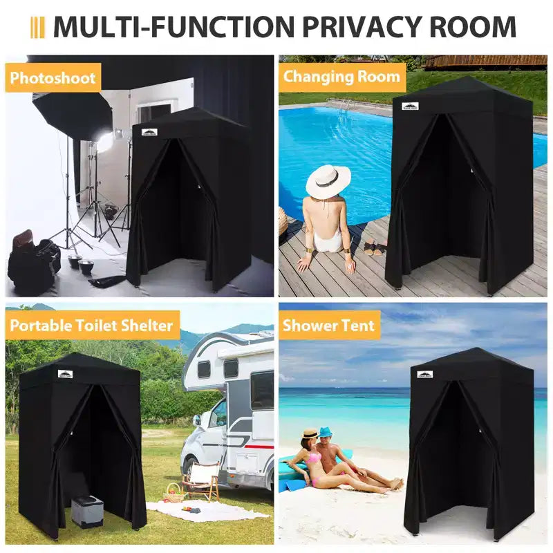 EAGLE PEAK Auvent escamotable 4x4, Cabine d'essayage portable ultra-compacte et flexible pour les séances photo