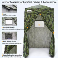 EAGLE PEAK Auvent escamotable 4x4, Cabine d'essayage portable ultra-compacte et flexible pour les séances photo